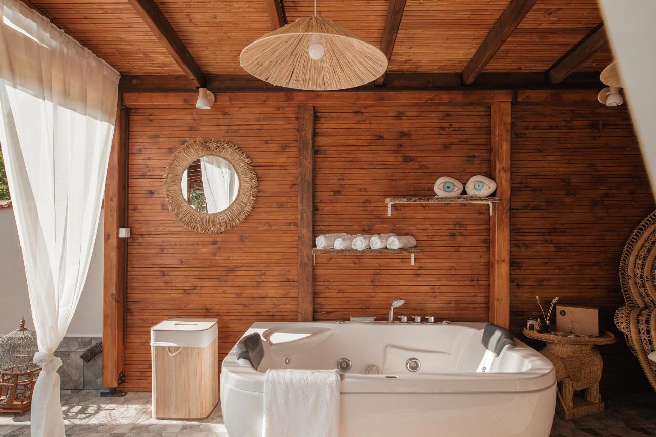 Wood House "Private Spa" Vergia Екстер'єр фото